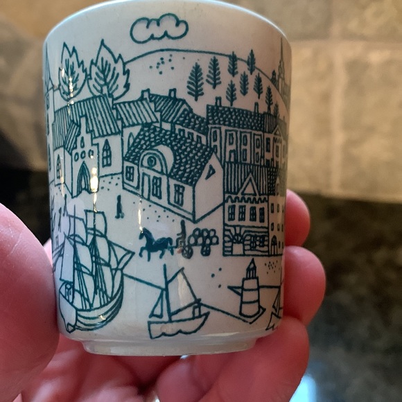 Vintage Demitasse Cup Denmark Nymolle Art Faience Hoyrup Limited Edition - Picture 5 of 8